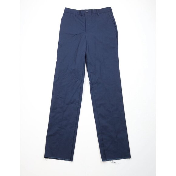 Deadstock Vintage 90s Streetwear Mens 34 x Unhemmed Workwear Mechanic Pants USA